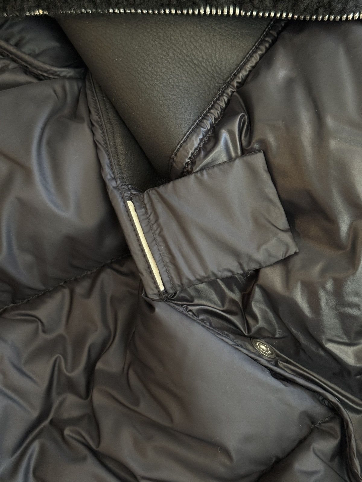 Moncler × Rick Owens Shearling puffer jacket Size US M / EU 48-50 / 2 - 13 Thumbnail