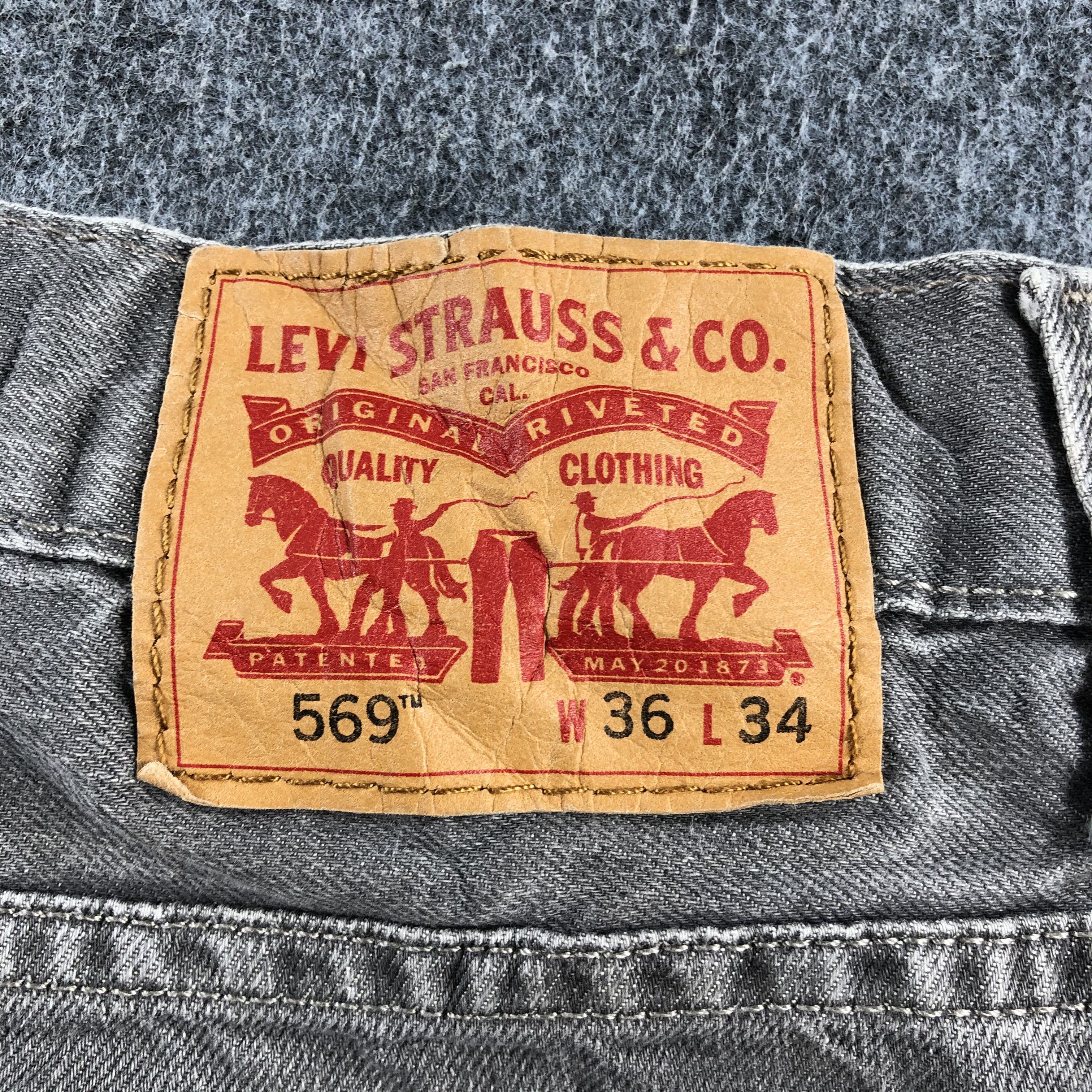 Levi's Vintage Levis 569 Jeans-J2488 Size US 37 - 5 Thumbnail