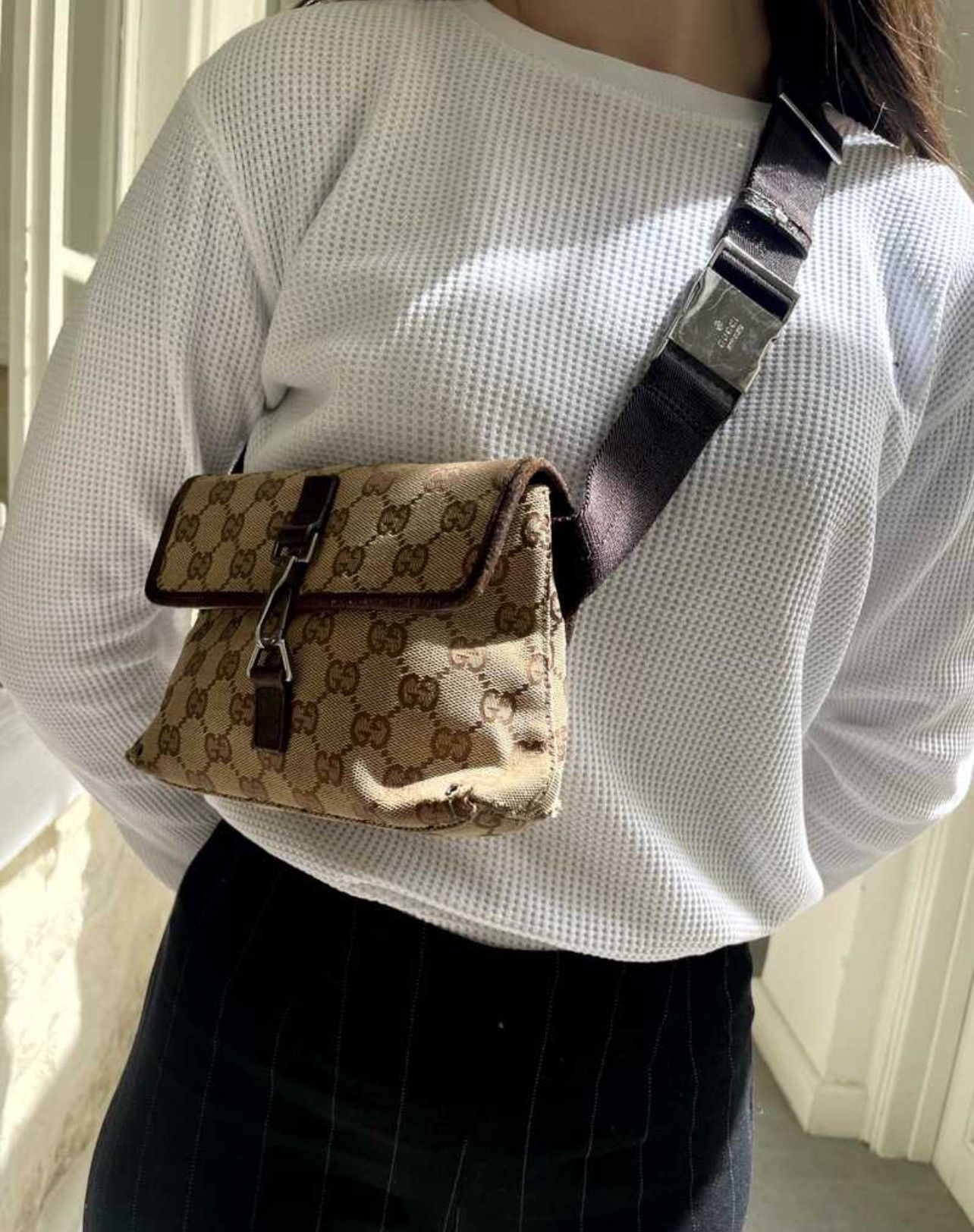 Gucci Gucci GG camvas Belt Bag Size ONE SIZE - 1 Thumbnail