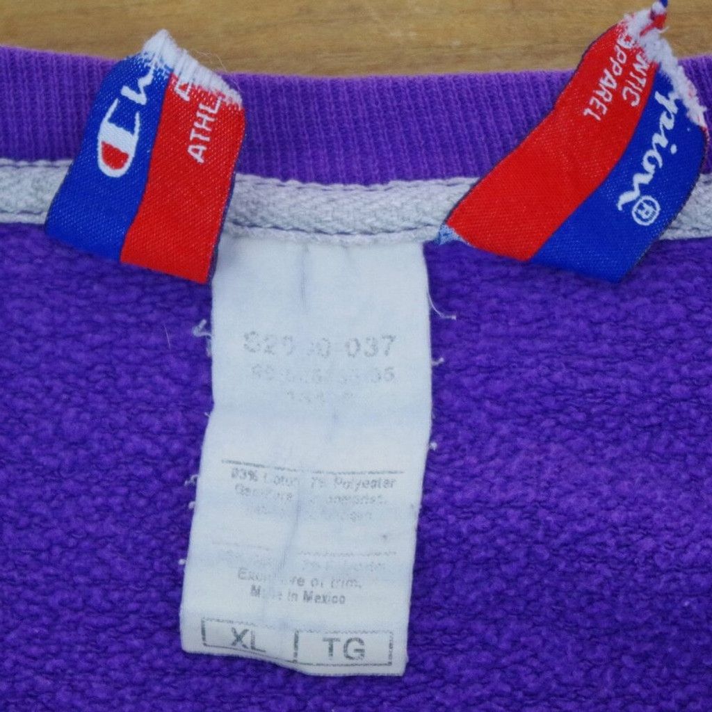 Champion 90's Distressed Minnesota Vikings Champion Sweatshirt XL Size US XL / EU 56 / 4 - 2 Thumbnail