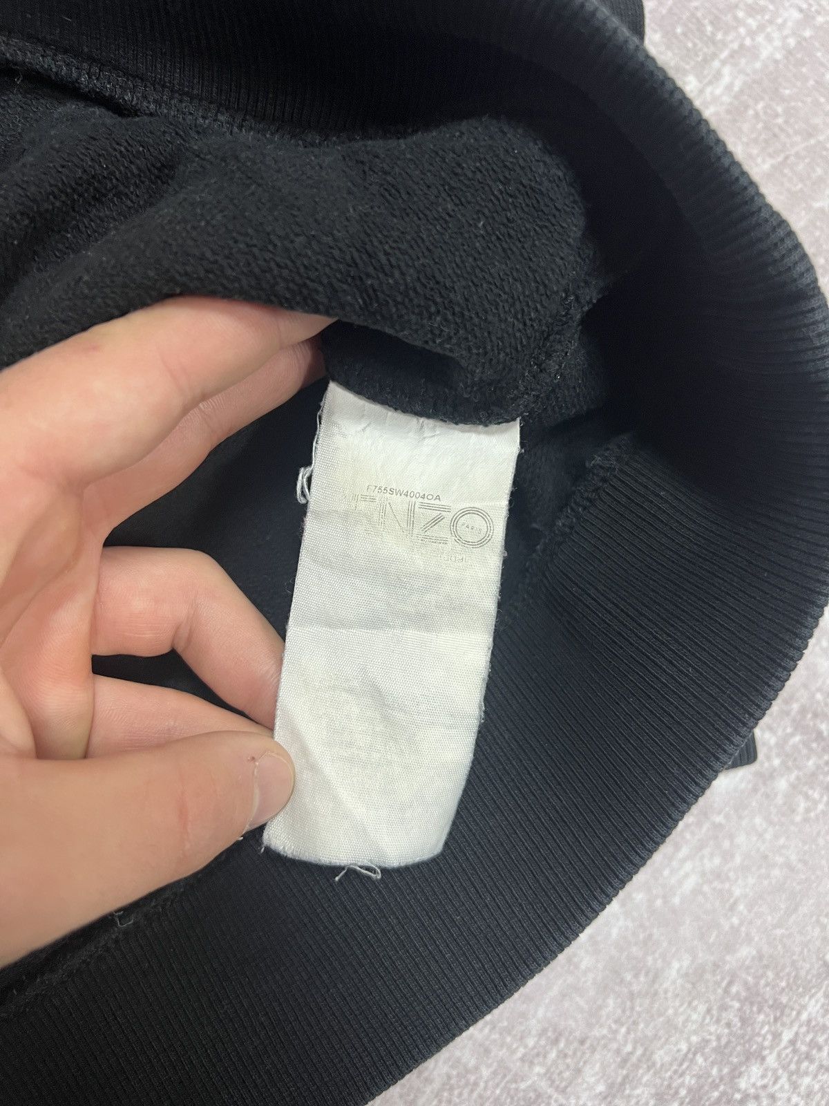 Kenzo Kenzo Paris Hoodie Big Logo Rare Size US XL / EU 56 / 4 - 5 Thumbnail