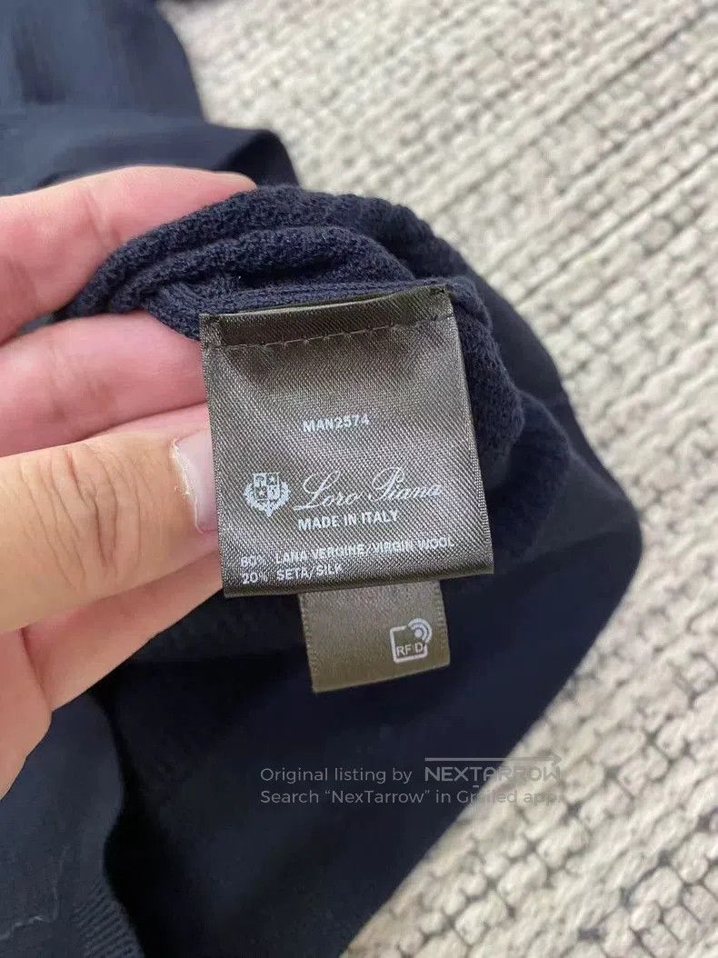 Loro Piana Loro Piana Short Sleeve Sweater. Size US M / EU 48-50 / 2 - 2 Thumbnail