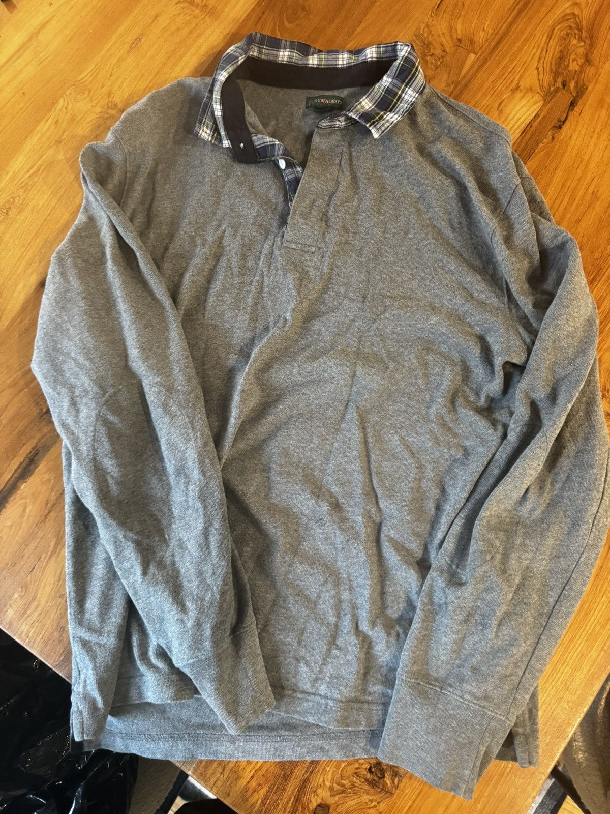 J.Crew J.Crew Rugby Shirt Size US L / EU 52-54 / 3 - 1 Thumbnail