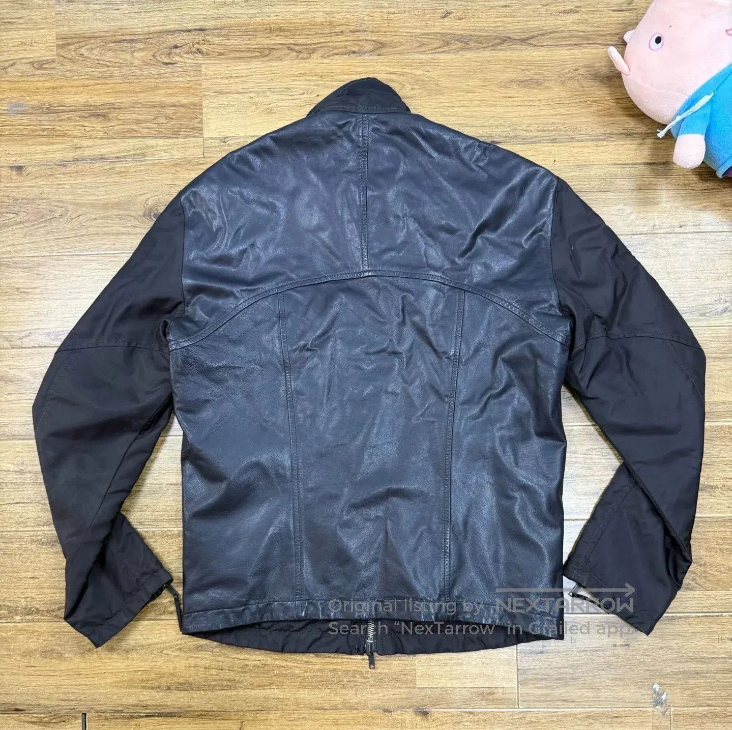 Emporio Armani Emporio Armani Men's Leather Jacket. Size US L / EU 52-54 / 3 - 2 Thumbnail