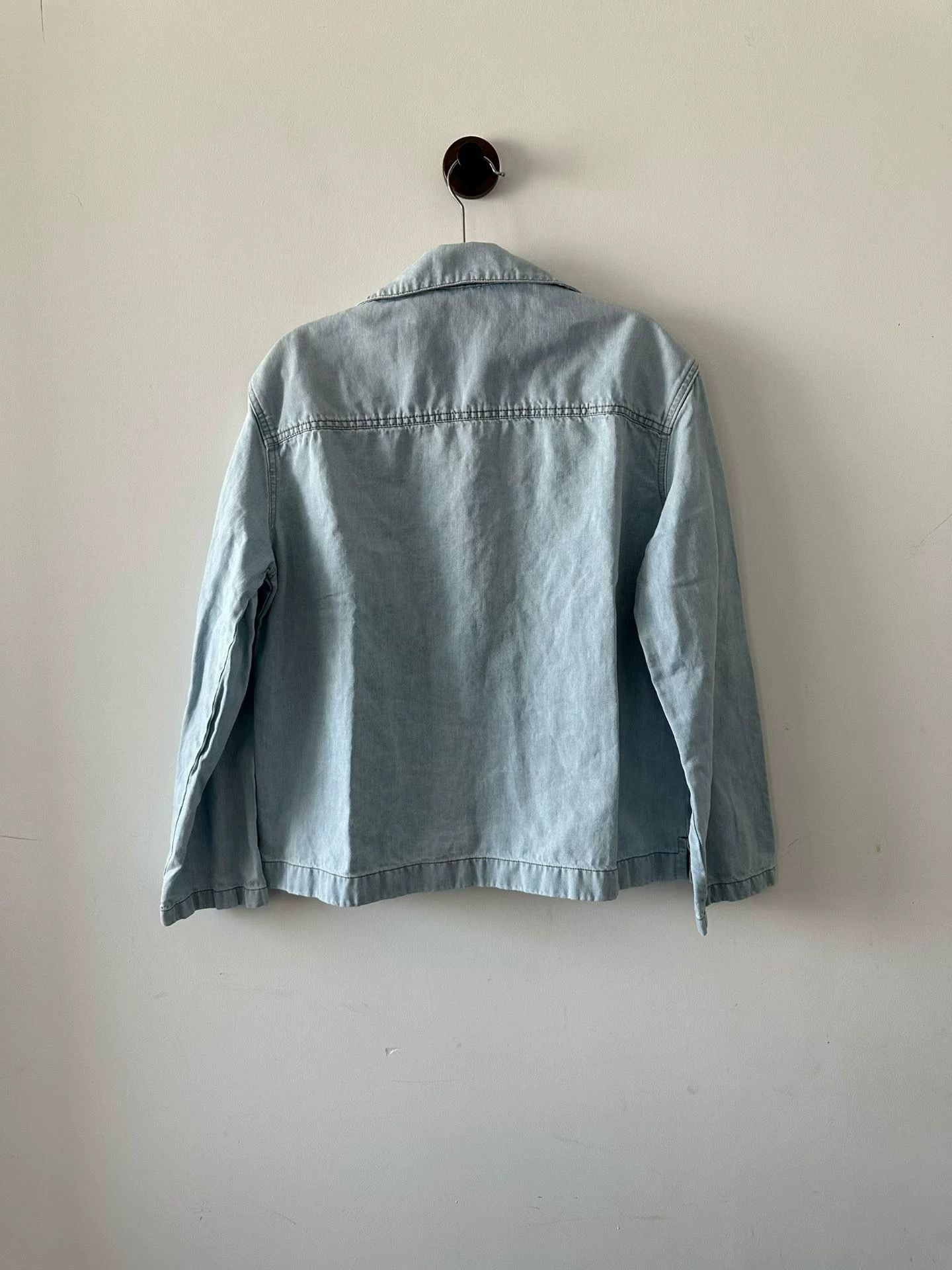 Loewe LOEWE Big Logo Denim Shirt Jacket 34 98 New Size XXS / US 00 / IT 34 - 2 Thumbnail