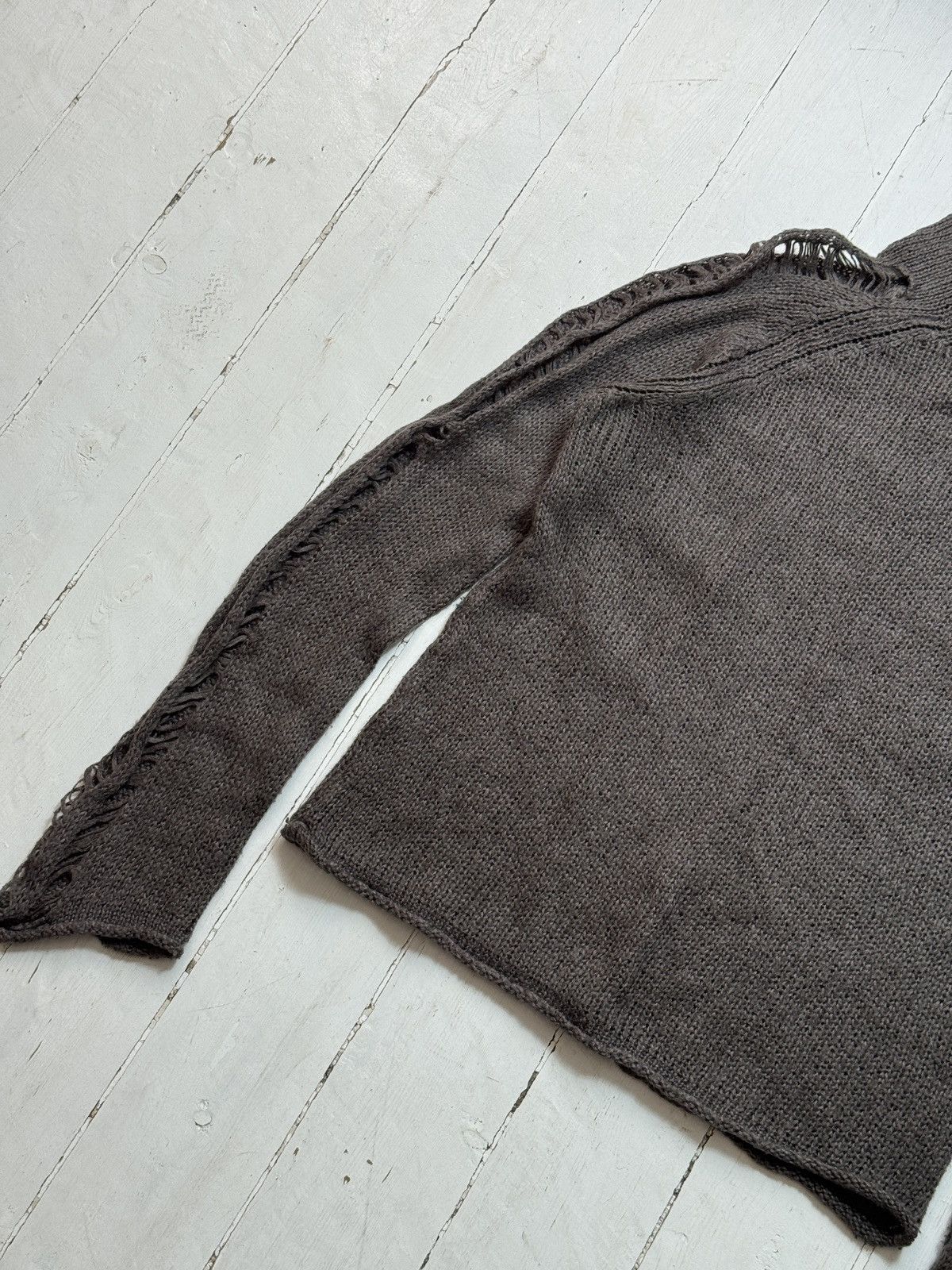 Sisley VINTAGE SISLEY 2000s KNITTED MESH SWEATER Size S / US 4 / IT 40 - 5 Thumbnail