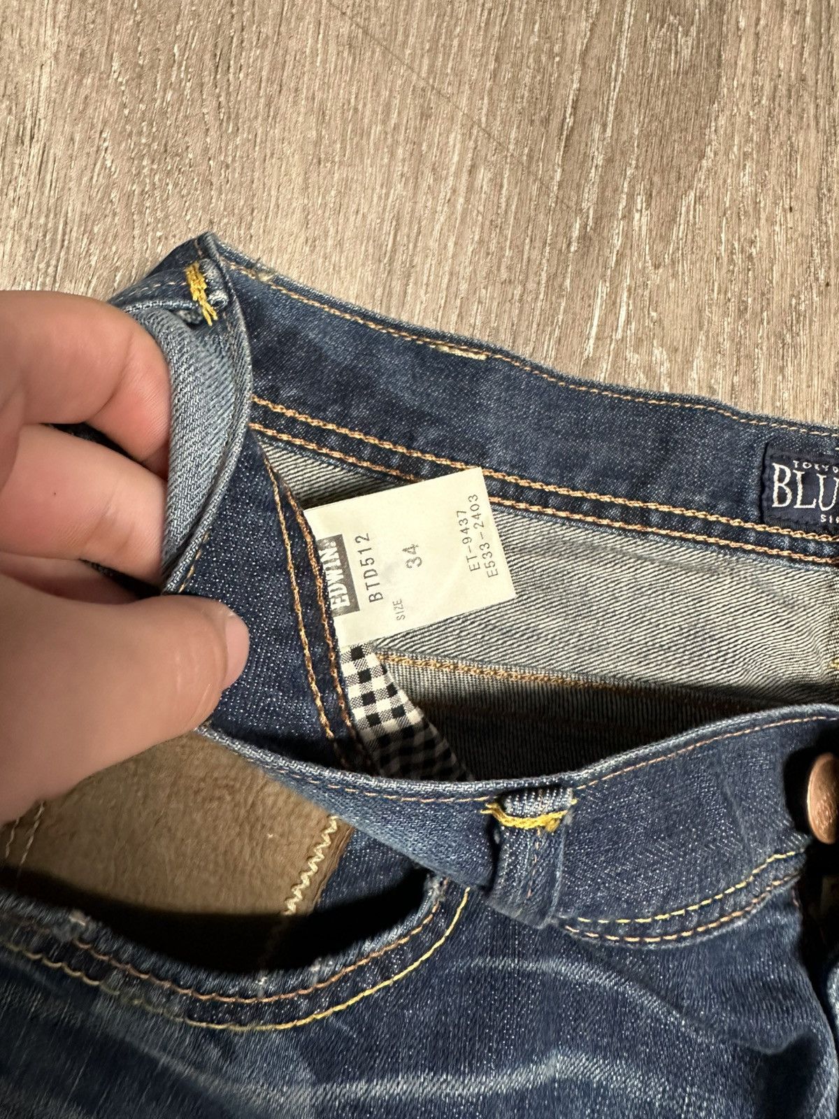 Edwin × Japanese Brand Edwin flare denim distressed Size US 34 / EU 50 - 6 Thumbnail