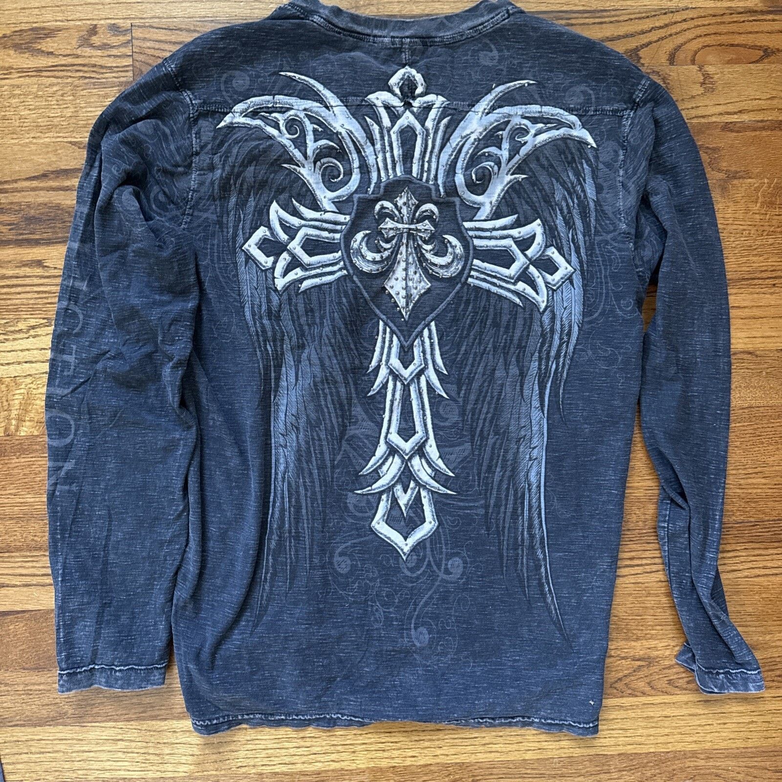 Affliction Lot Of 2 VTG Y2K Affliction Long Sleeve Shirt Button Size US M / EU 48-50 / 2 - 7 Thumbnail