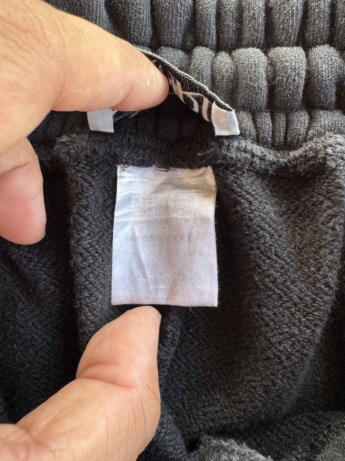 Japanese Brand Top Girl Black Wide Baggy Sweatpants Size US 28 / EU 44 - 9 Thumbnail