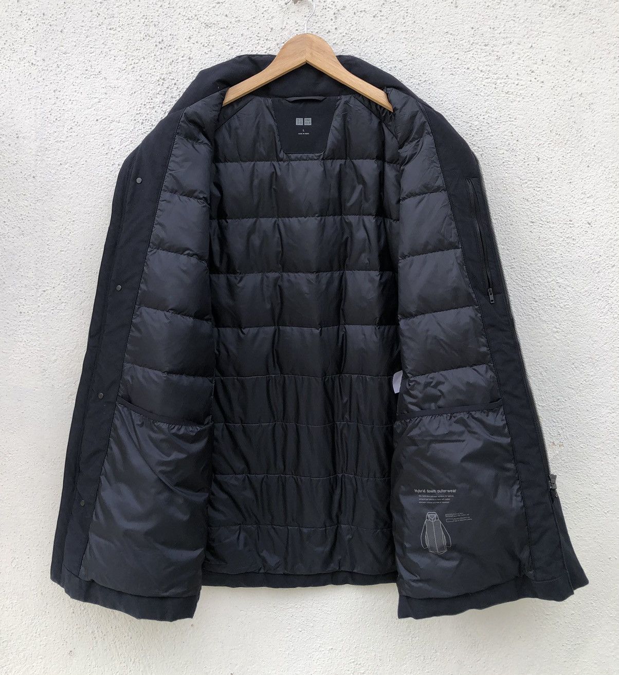 Uniqlo Uniqlo Men’s Hybrid Down Outerwear Parka Jacket Size US L / EU 52-54 / 3 - 6 Thumbnail