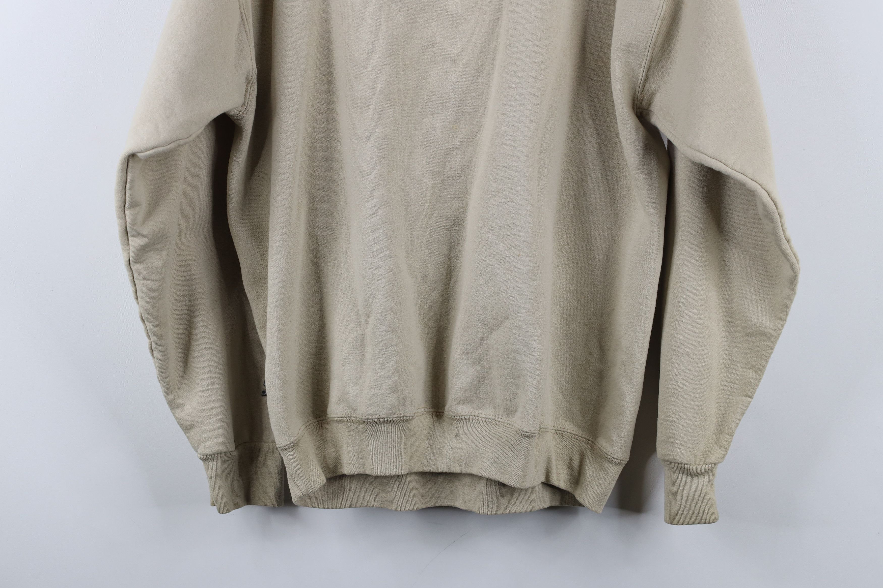 Starter × Vintage Vintage 90s Starter Spell Out Crewneck Sweatshirt Beige Size US M / EU 48-50 / 2 - 14 Thumbnail