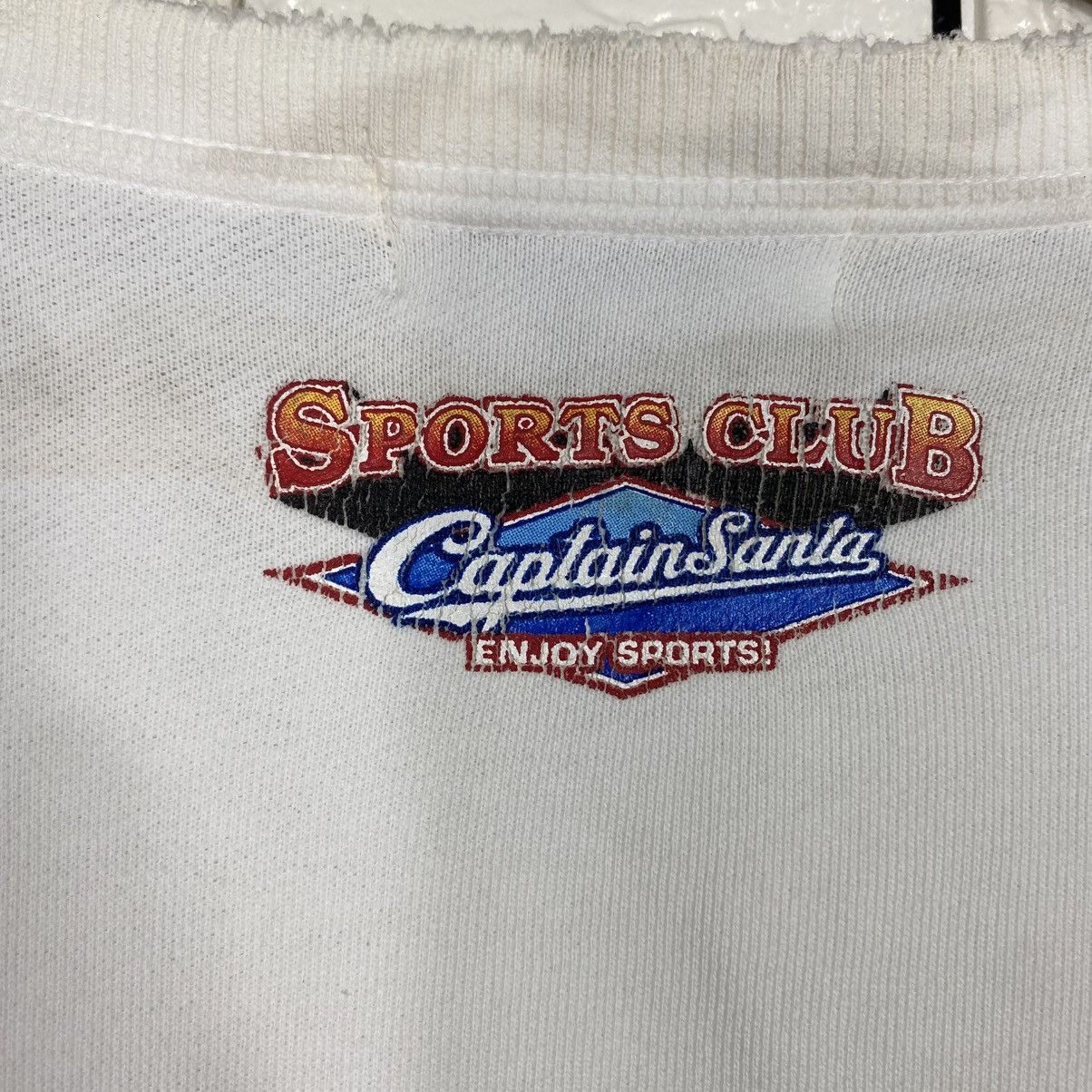 Japanese Brand 📌Vintage Sweatshirt Crewneck Captain Santa Full Print Size US M / EU 48-50 / 2 - 14 Thumbnail