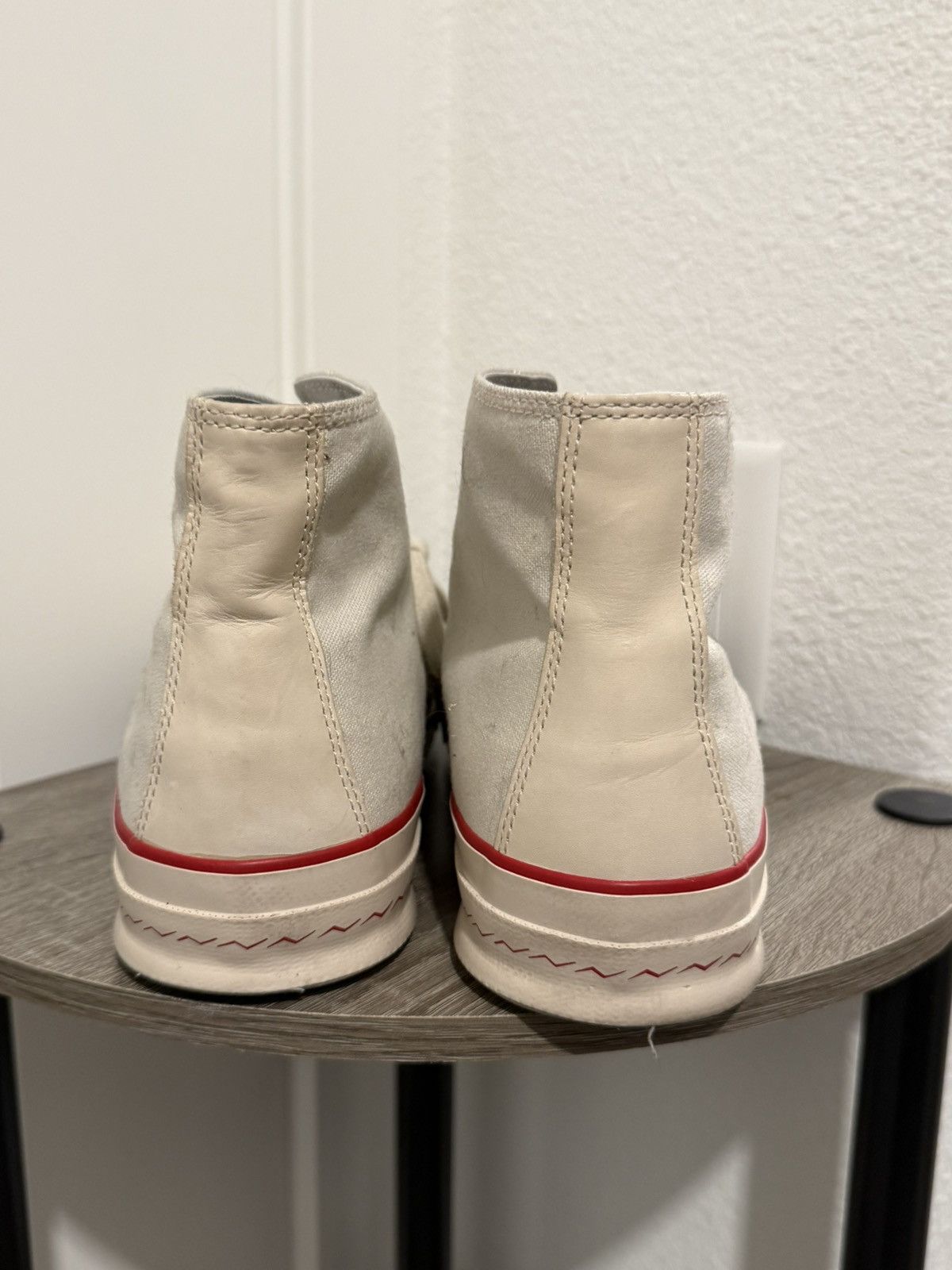 Visvim Visvim skagway hi top sneakers in white Size US 10 / EU 43 - 6 Thumbnail