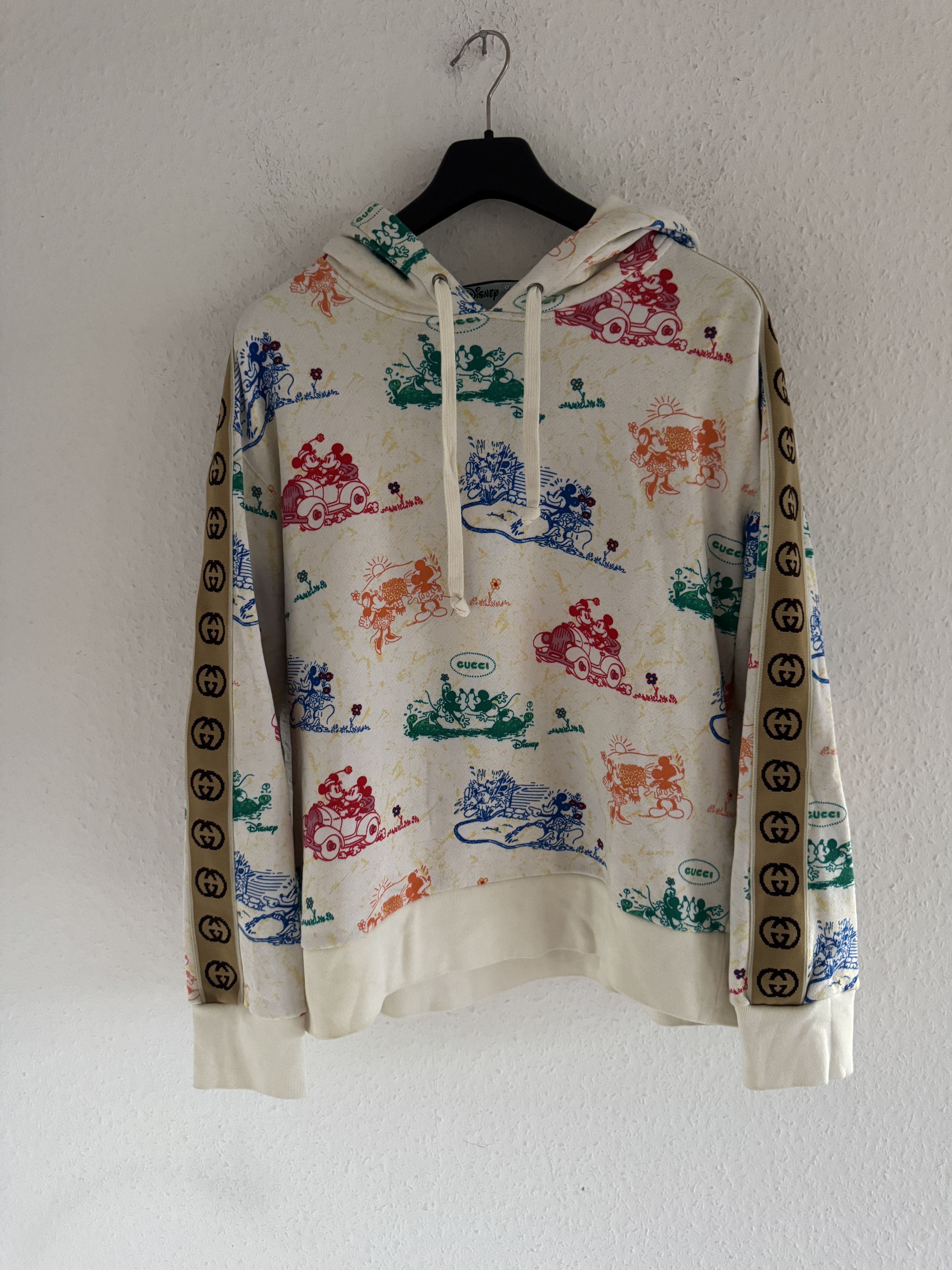 Disney × Gucci Multicolor Mickey Hoodie Size US M / EU 48-50 / 2 - 1 Thumbnail