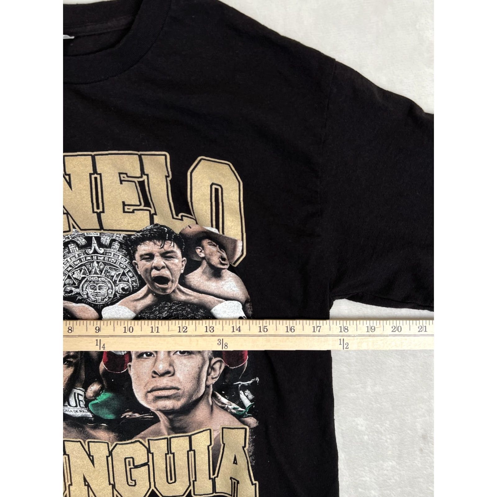 American Apparel Canelo vs Munguia Shirt Mens Small Black T-Shirt Boxing Undisputed Title Fight 2024 Size US S / EU 44-46 / 1 - 6 Thumbnail