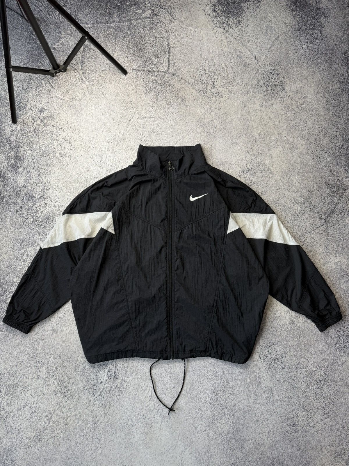 Nike Vintage Nike Track Big Logo Jacket Streetwear USA Size US XL / EU 56 / 4 - 1 Thumbnail