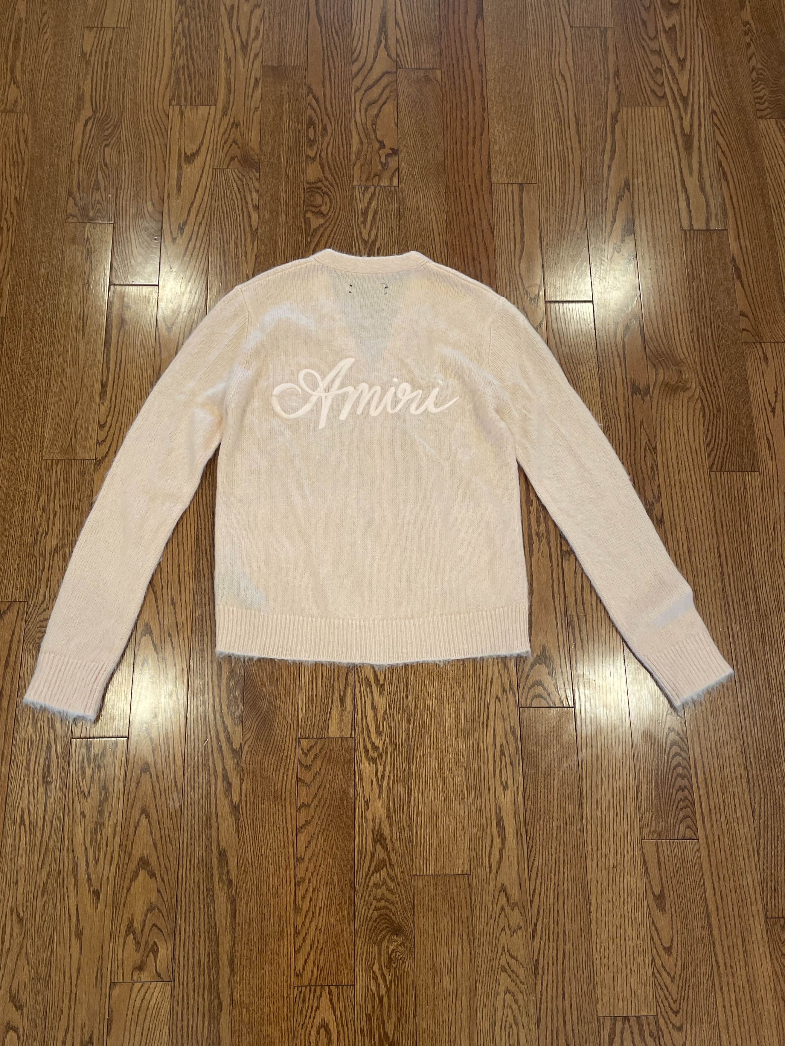 Amiri AMIRI Pink MA Swirl Cardigan Size M / US 6-8 / IT 42-44 - 6 Thumbnail