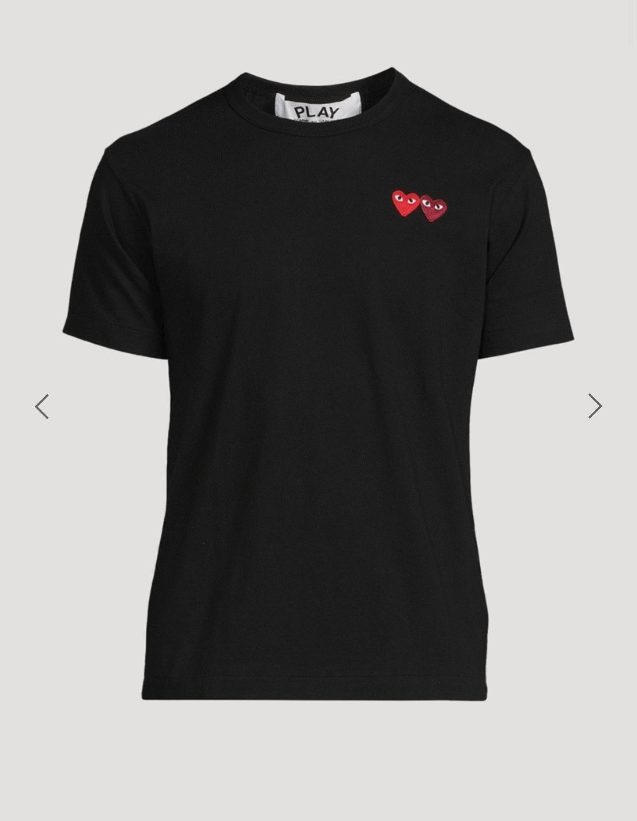 Comme des Garcons Double Heart Patch T Shirt Size US XL / EU 56 / 4 - 1 Thumbnail