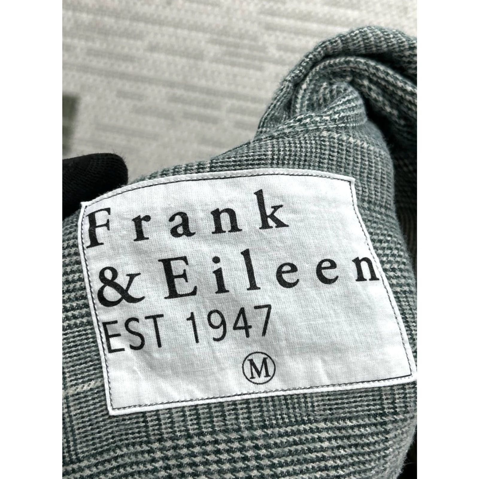 Frank & Eileen Frank & Eileen Shirt Womens Medium Gray Cotton Blouse Size M / US 6-8 / IT 42-44 - 3 Thumbnail