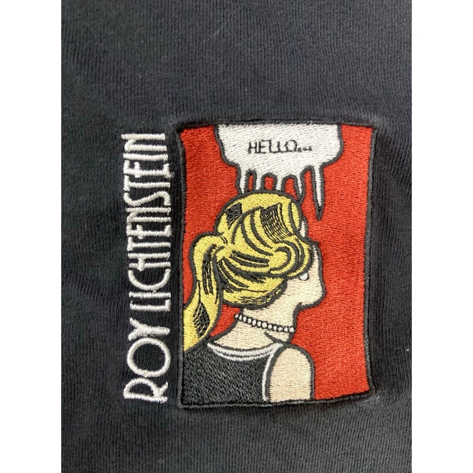Uniqlo Uniqlo T-Shirt Women XL Black - Roy Lichtenstein Art Graphic Crew Neck Short Sleeve Pullover Casual Basic Shirt Size XL / US 12-14 / IT 48-50 - 2 Thumbnail