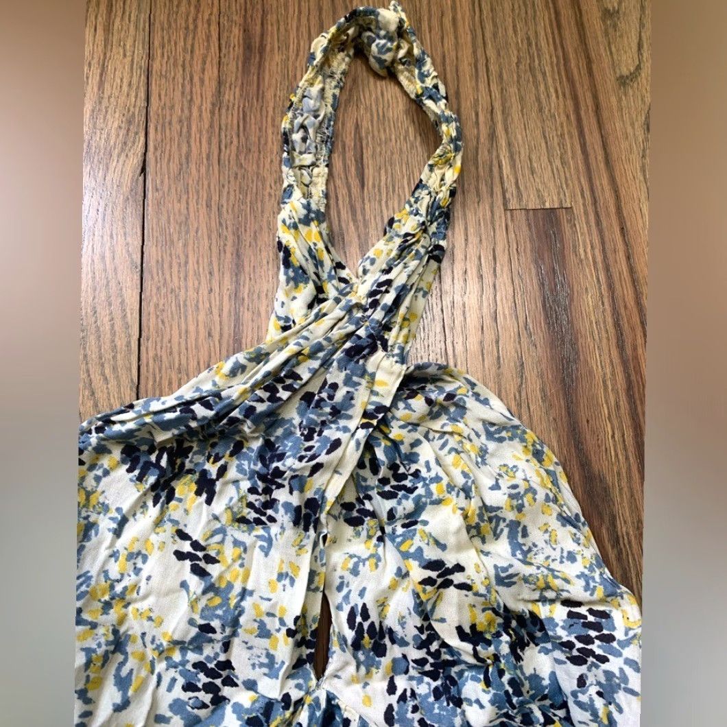 Apiece Apart NWT Apiece Apart 6 Sundress Wrap Dress Water Flowers Wassily Wrap Dress Multicolor Long Women Girls Mens Size M / US 6-8 / IT 42-44 - 7 Thumbnail