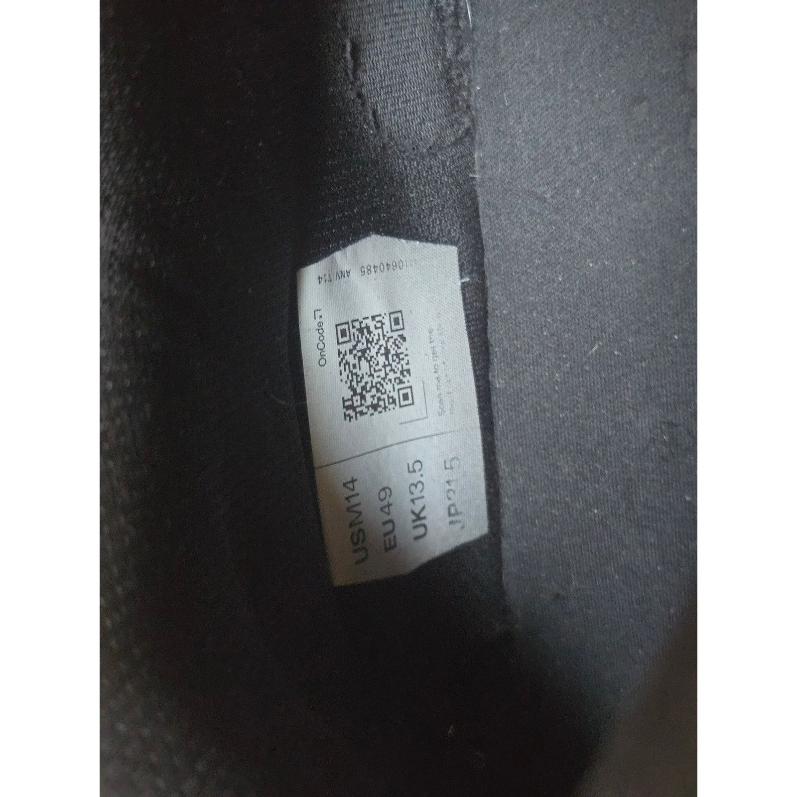 On On Running The Roger Advantage Mens 14 Black Tennis Sneakers Size US 14 / EU 47 - 9 Thumbnail