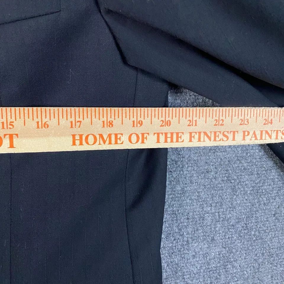 Other Baroni Blazer Suit Men's Size 40S Gray Adults 3 Buttons Size 40S - 3 Thumbnail