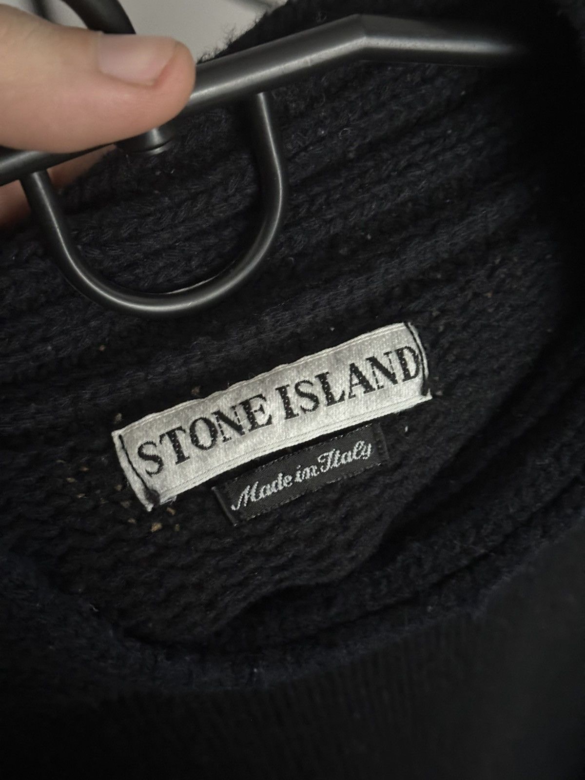Stone Island AW 1998 Stone Island Turtleneck Knit Sweater Wool Vintage Size US L / EU 52-54 / 3 - 12 Thumbnail
