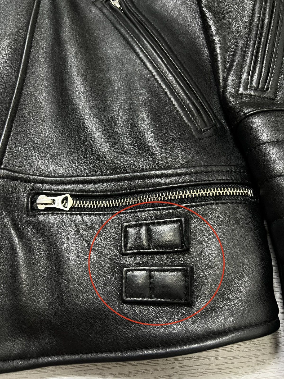 Neighborhood Neighborhood - A/W 18’ - Clay Leather Rider’s Jacket Size US L / EU 52-54 / 3 - 13 Thumbnail
