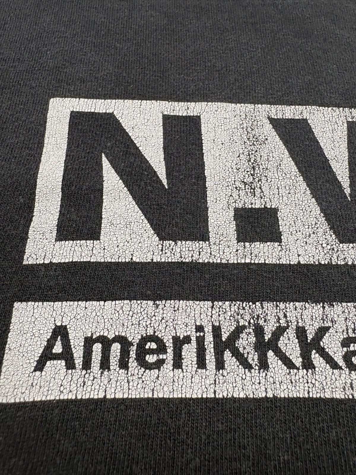 Band Tees Vintage 90s NWA AmeriKKKa’s Most Wanted EAZY-E Rap T Shirt Size US XL / EU 56 / 4 - 6 Thumbnail