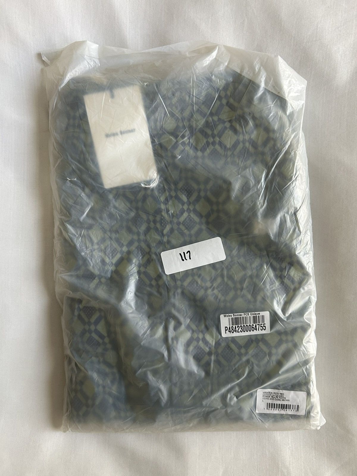 Wales Bonner Wales Bonner Cotton Blend Jacquard Track Pants Large Size US 33 - 11 Thumbnail