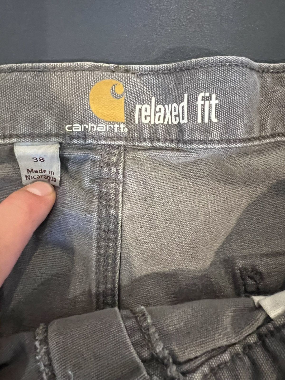Carhartt Faded grey Carhartt Shorts Size US 38 / EU 54 - 2 Thumbnail
