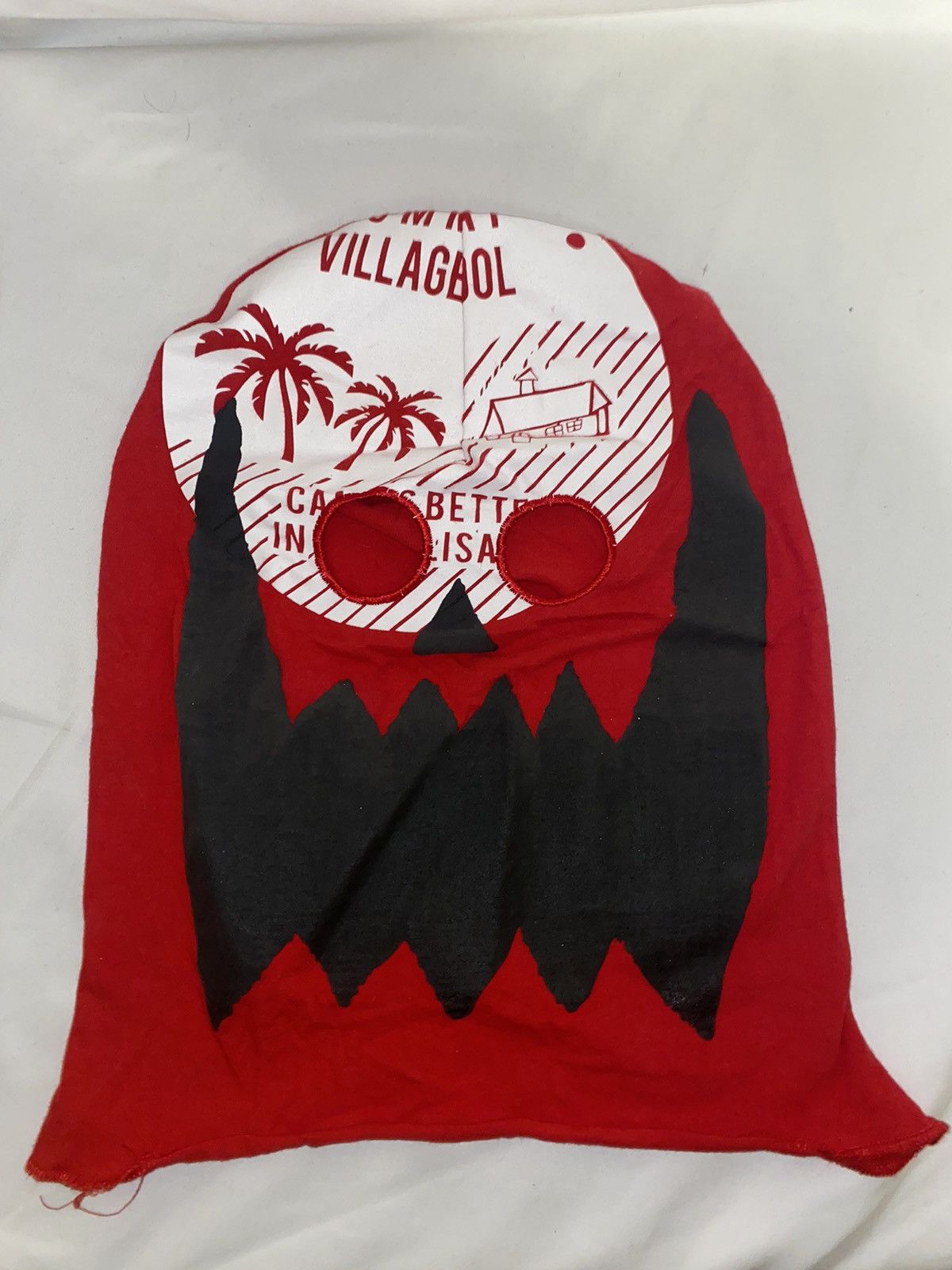 image of Asspizza Tee Shirtmask in Red, Men's