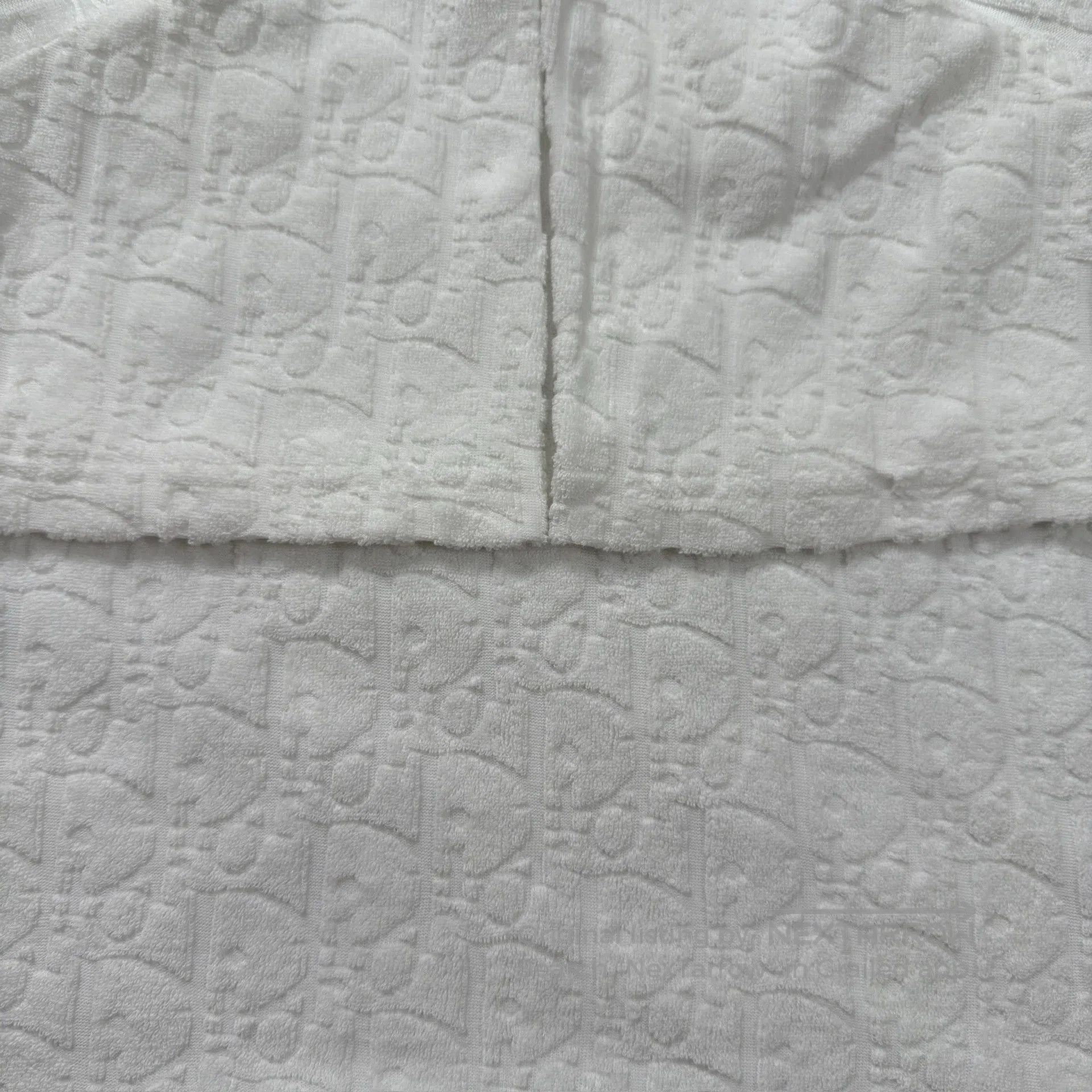 Dior Dior White Towel-Bottom Printed Polo. Size US S / EU 44-46 / 1 - 6 Thumbnail