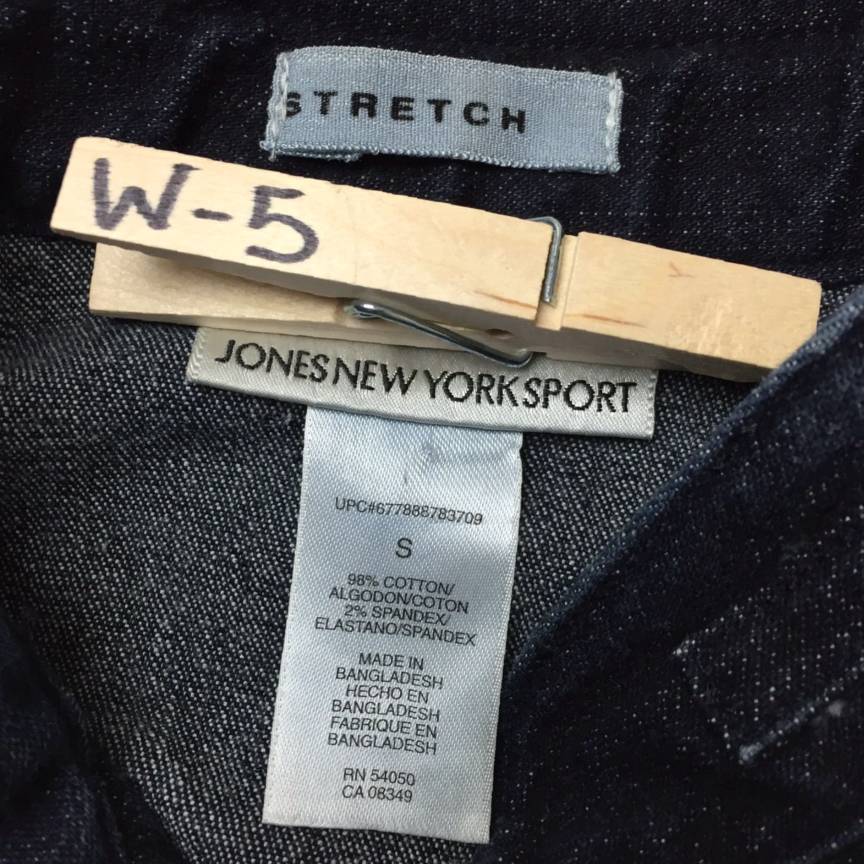 Jones New York Jones New York Jacket Women’s S Denim Blue Stretch Windbreaker Casual Size S / US 4 / IT 40 - 6 Thumbnail