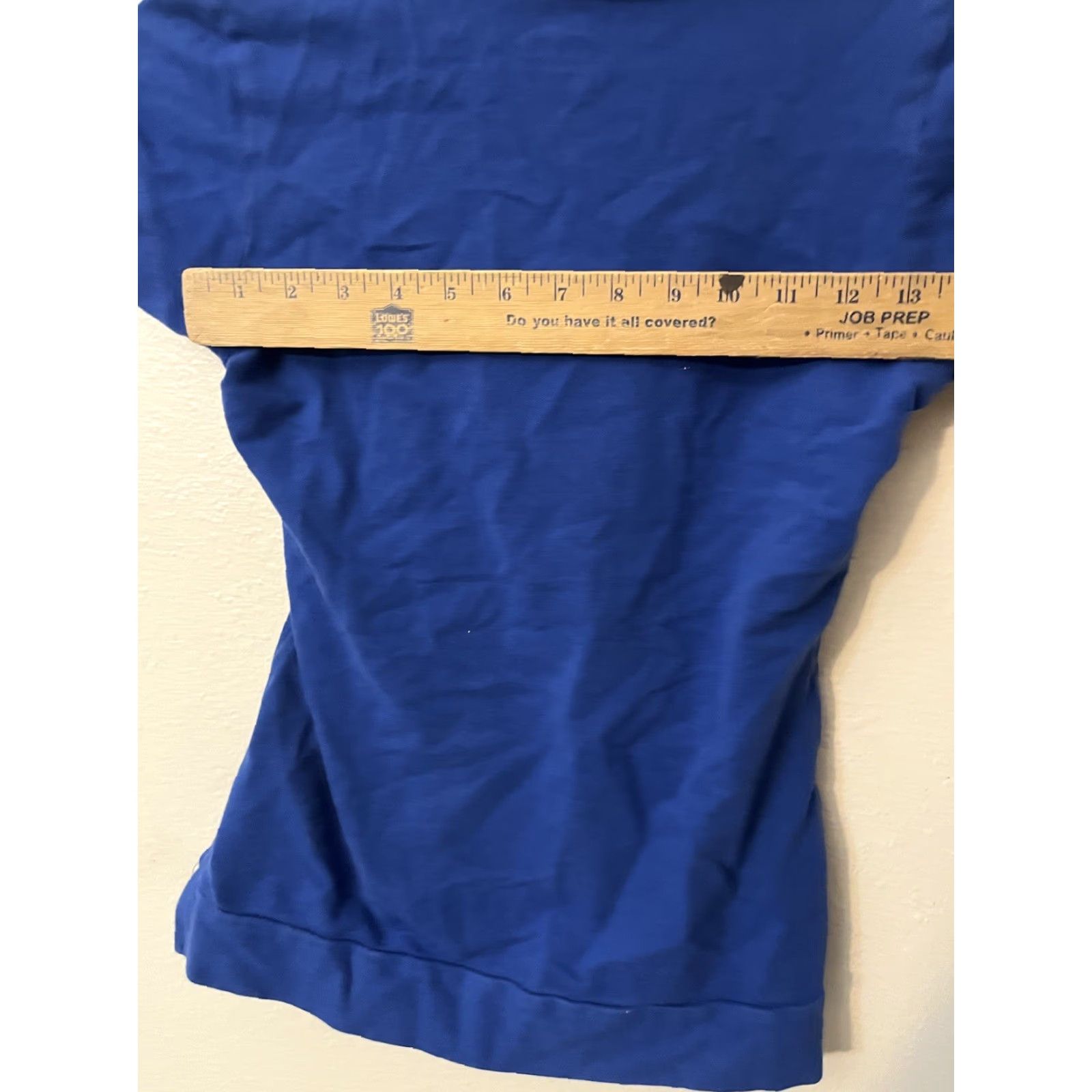 Nike Nike Fit Dry Shirt Womens Size S Short Sleeve Polo Golf Blue Snap Size S / US 4 / IT 40 - 5 Thumbnail