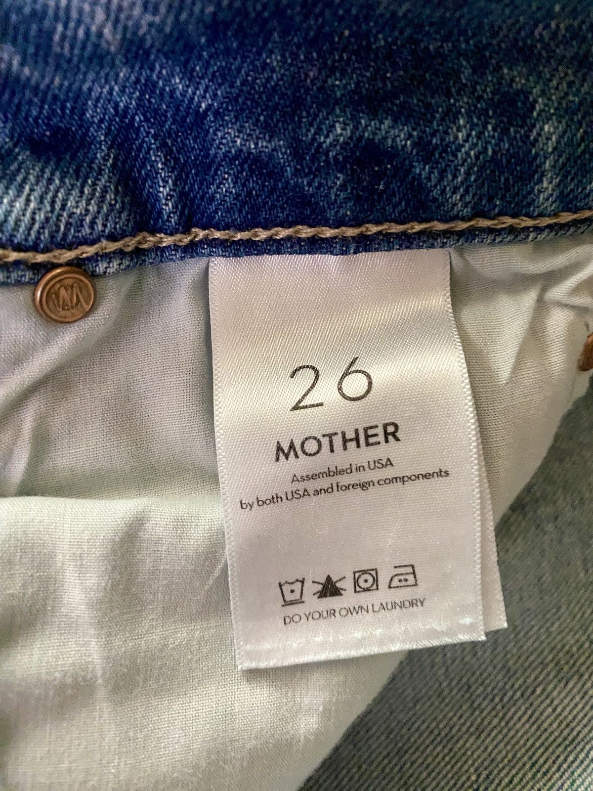 MOTHER Mother Superior The Rascal Ankle A little dirt never hurt 26 Size 26" / US 2 / IT 38 - 5 Thumbnail
