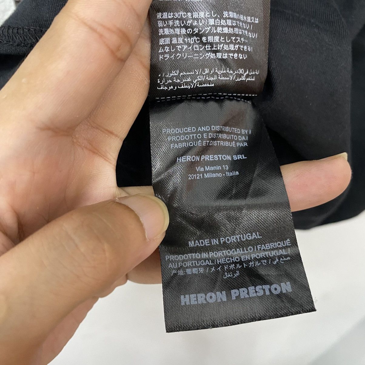 Heron Preston HERON PRESTON Graphic Tee Shirt Large Fits Medium Size Size US L / EU 52-54 / 3 - 8 Thumbnail