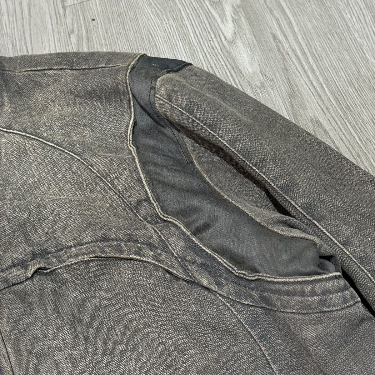 Armani Exchange Armani Exchange Washed Biker Jacket Size US M / EU 48-50 / 2 - 7 Thumbnail
