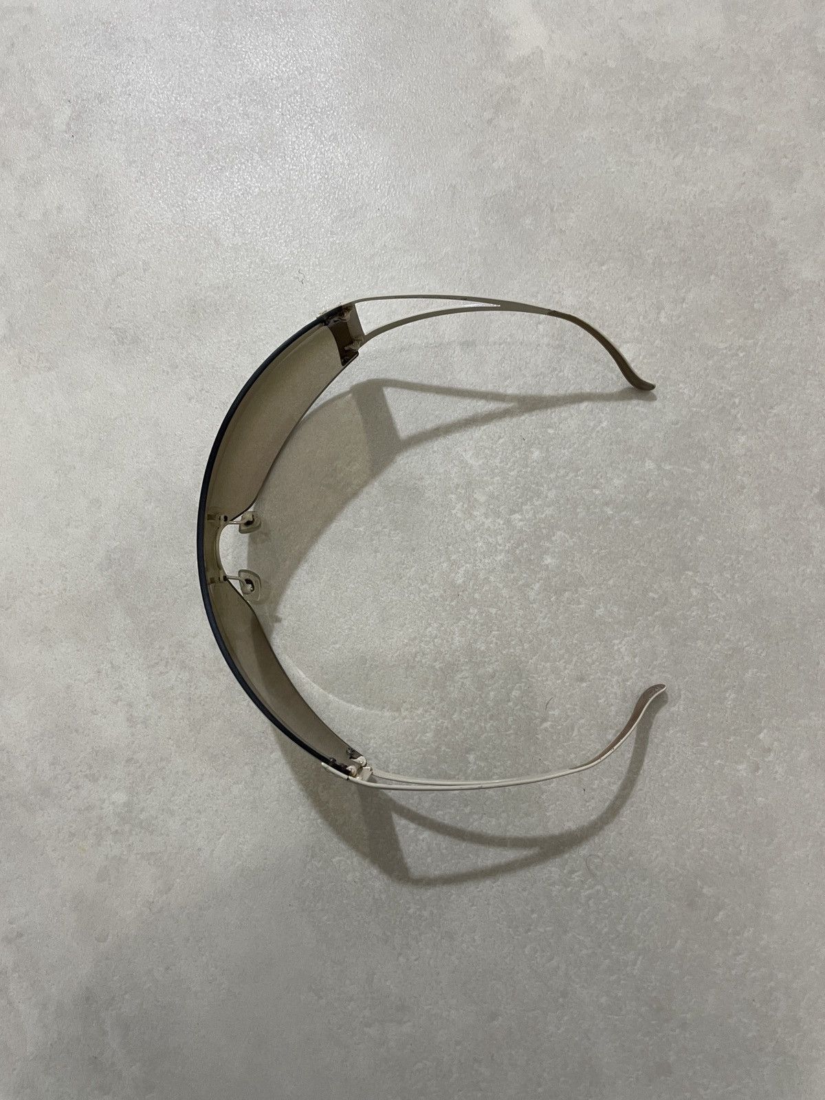 Versace Versace 2034-B crystal Embellished Shield sunglasses Size ONE SIZE - 6 Thumbnail