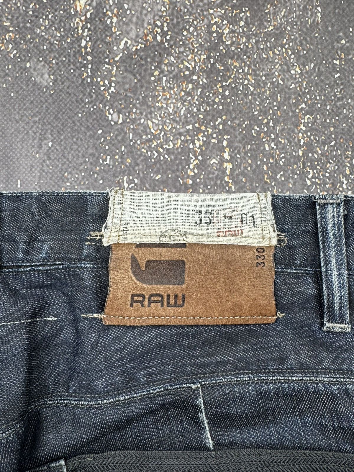 G-Star G-Star Raw Vintage Worn Biker Jeans Size US 33 - 11 Thumbnail
