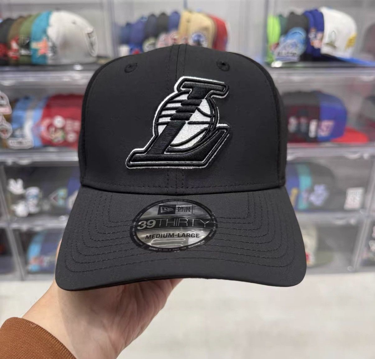 New Era New Era NBA Los Angeles Lakers Curved Brim Baseball Cap J32 Size ONE SIZE - 1 Thumbnail