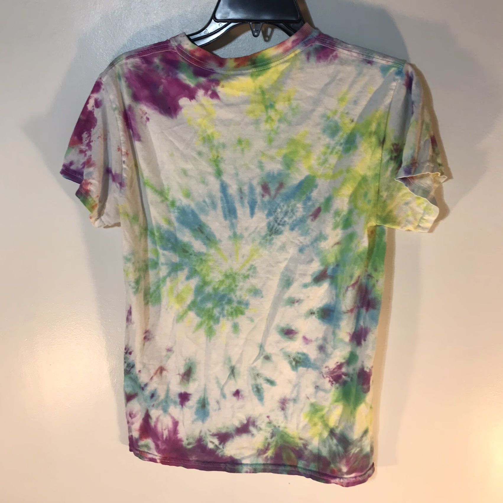 Gildan Gildan Tie-Dyed Heavy Cotton T-Shirt Womens Size S Multicolor Casual Size S / US 4 / IT 40 - 2 Thumbnail