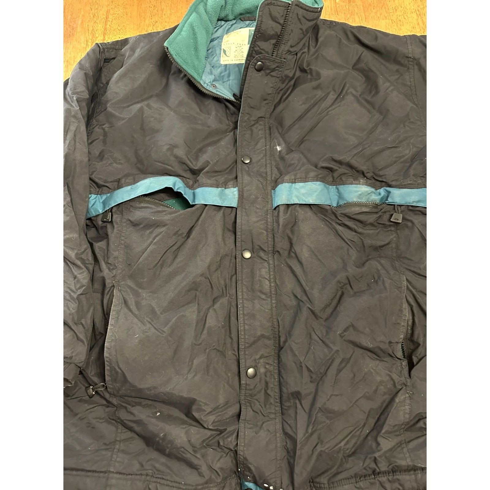 Vintage VINTAGE Wearguard Jacket Winter Full Zip Insulated XL Navy Blue Mens Size US XL / EU 56 / 4 - 4 Thumbnail