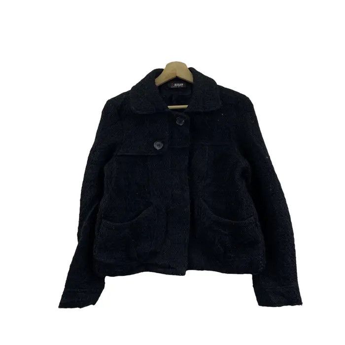 Morgan Homme Vtg 80’ MORGAN DE TOI Paris Designer Sherpa Heavy Coat Size M / US 6-8 / IT 42-44 - 1 Thumbnail