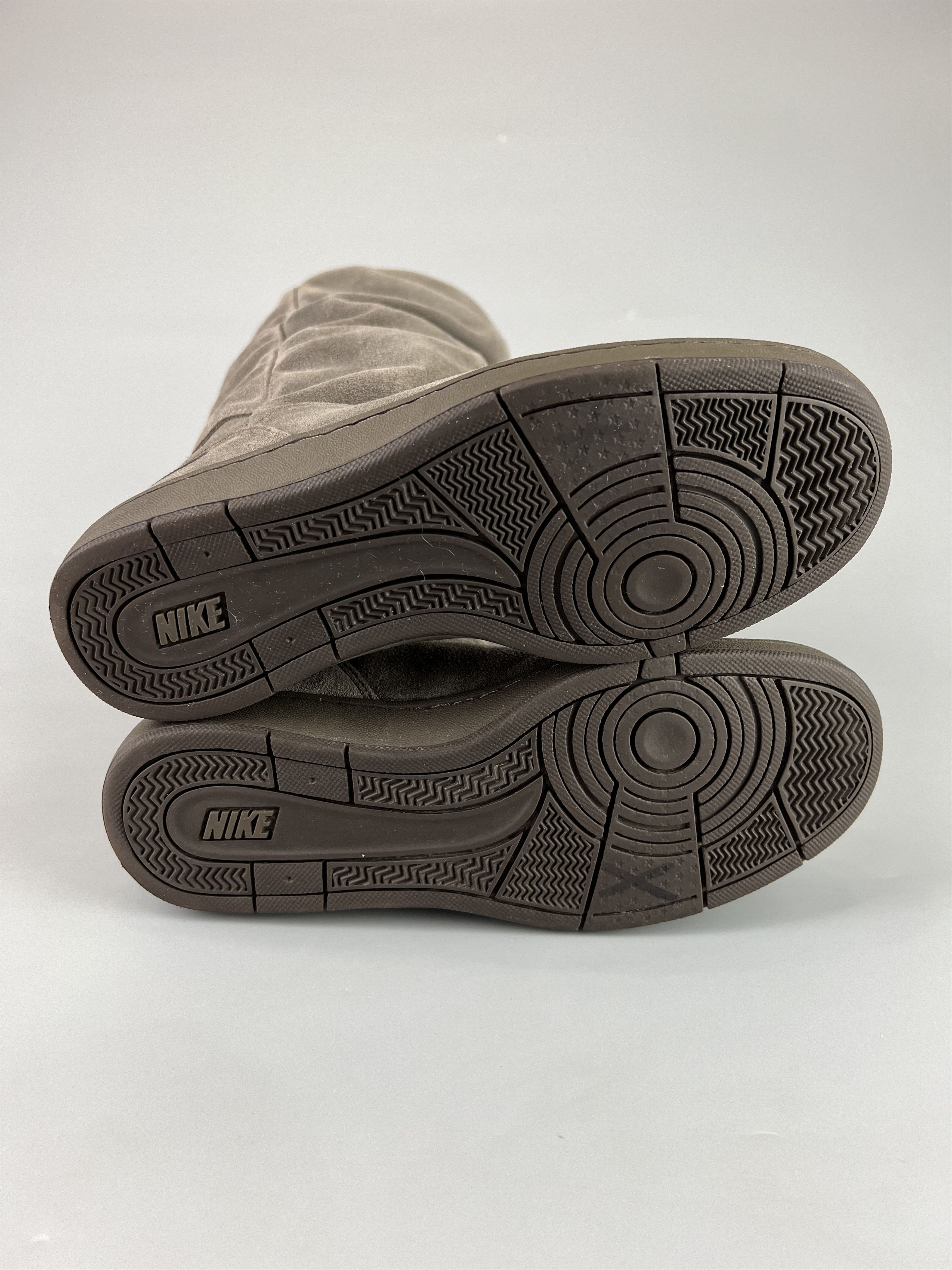 Nike 2011 Nike Brown Suede Boot Sneaker Hoodie Size US 6.5 / IT 36.5 - 6 Thumbnail