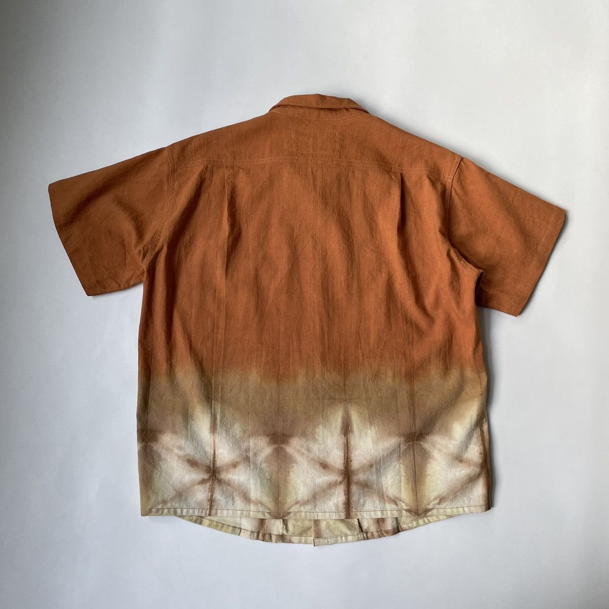 Story Mfg. Orange ‘Peace Tie Dye’ Print Shirt Size US S / EU 44-46 / 1 - 12 Thumbnail