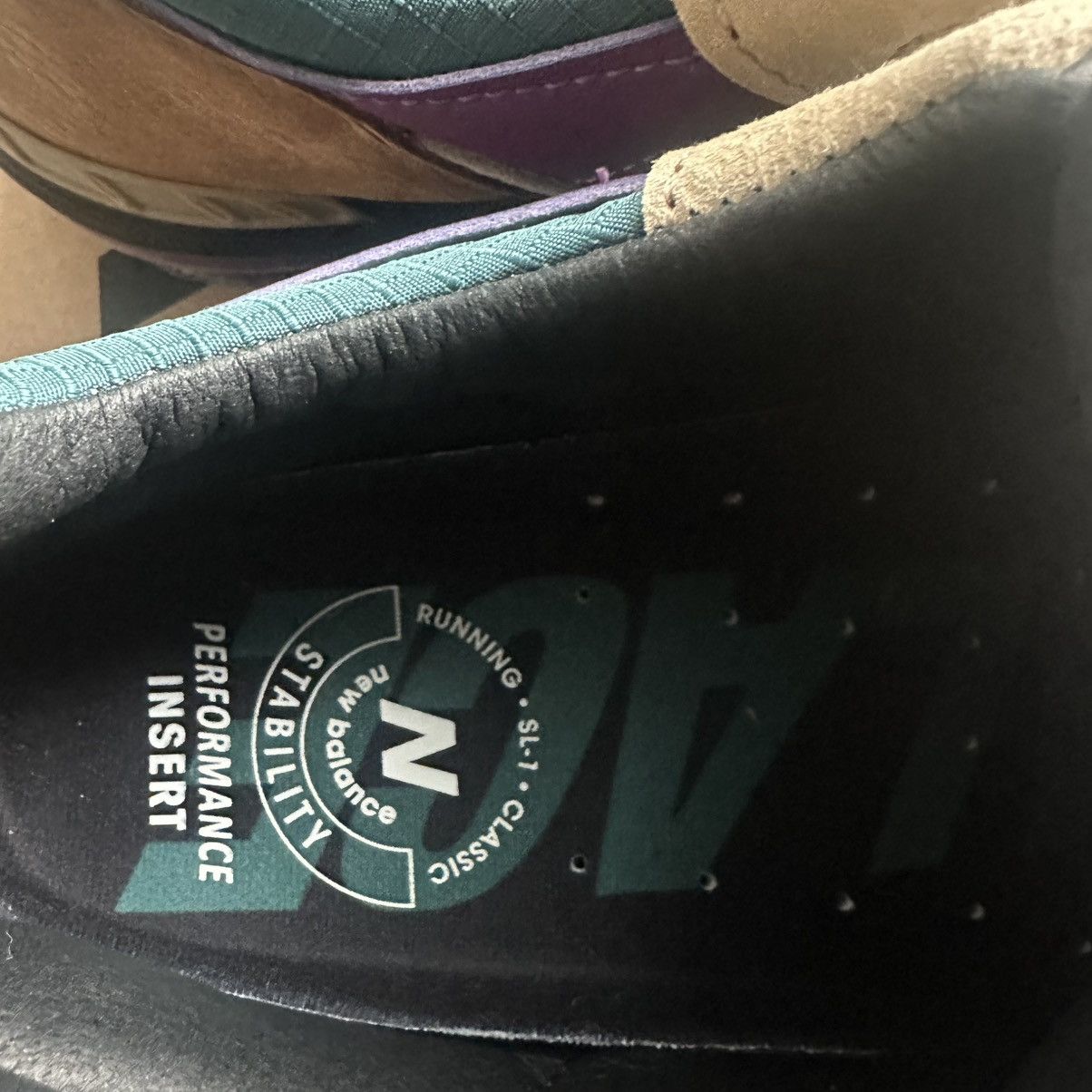 New Balance × Palace New Balance Palace x 991 Made in England Taos Taupe Grape Size US 10 / EU 43 - 4 Thumbnail