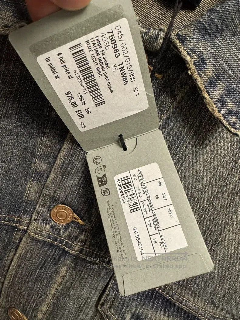 Balenciaga Balenciaga SS23 Logo Print Denim Jacket. Size US XS / EU 42 / 0 - 3 Thumbnail