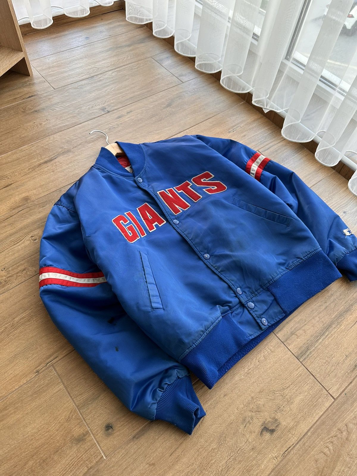 Vintage NY Giants NFL Pro Line by Starter Bomber Jacket
